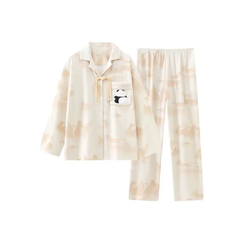 Top Melon Pajama Set Women's Image Color