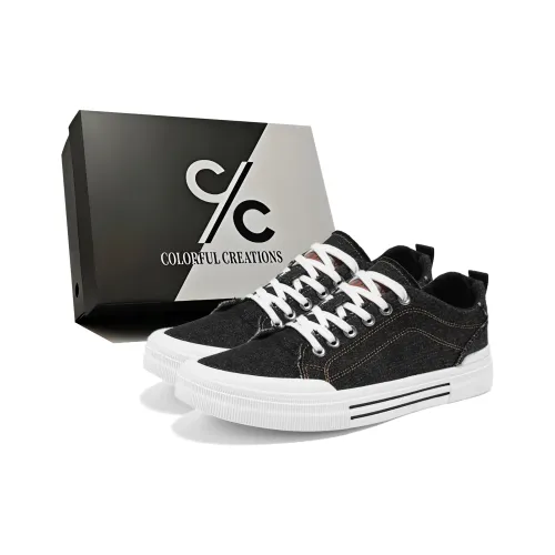 Colorful Creations Height Increasing, Abrasion Resistant, Lightweight, And Breathable Low Top Canvas Shoes Men's Box
