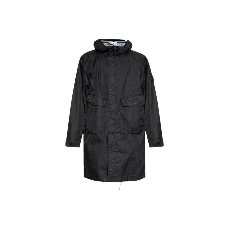 STONE ISLAND SS24 Jackets & Coats Men's Black-0