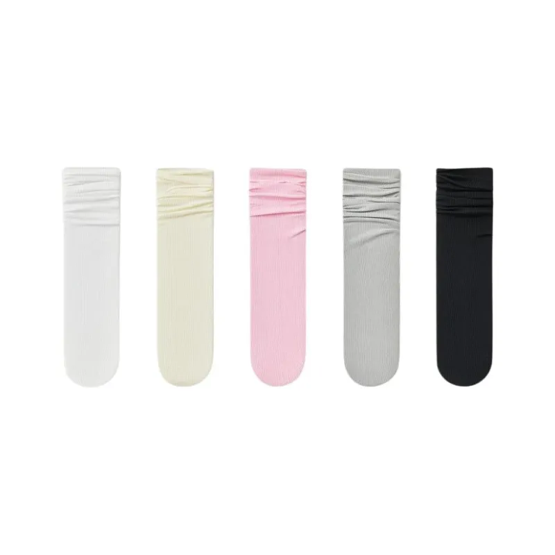 Temooues Mid Calf Socks Women's 5 Pack-8