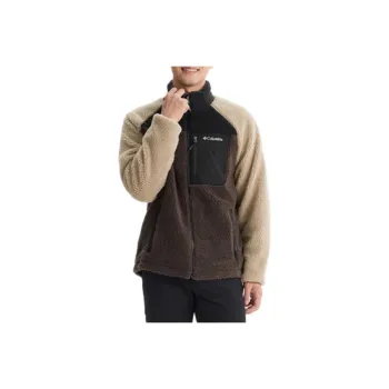 Columbia Velvet feel Coat Unisex Coffee