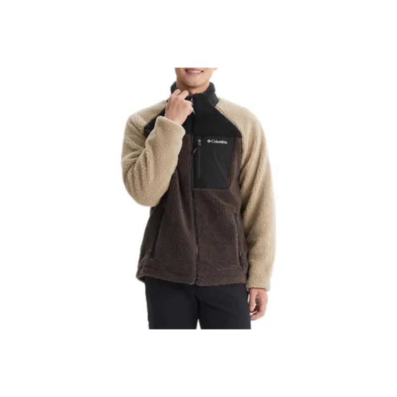 Columbia Velvet feel Coat Unisex Coffee-0