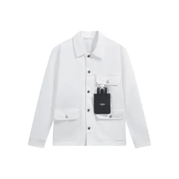 ZIOZIA Jackets Coats Men's White