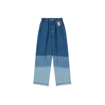 PROS BY CH Straight Jeans Unisex Gradient Blue