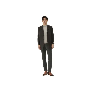 ZIOZIA Coats Men Brown