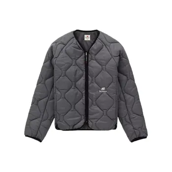 New Balance Made In USA FW24 Heritage Stacked Jackets Coats Men's Dark Gray