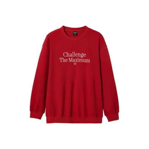 WAYNEXZAVIER Sweatshirt Men's Red