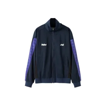 NO ONE ELSE Baseball Jacket Unisex Navy Blue