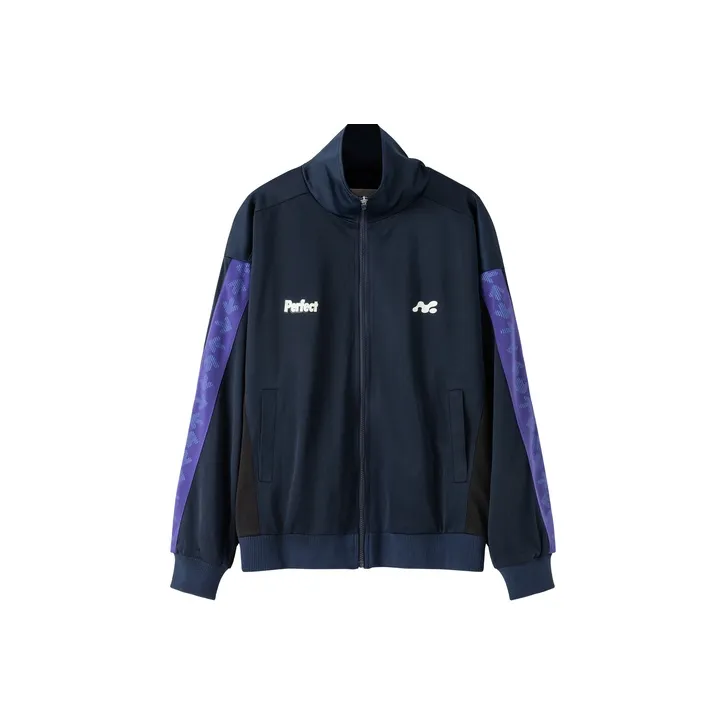 NO ONE ELSE Baseball Jacket Unisex Navy Blue-0