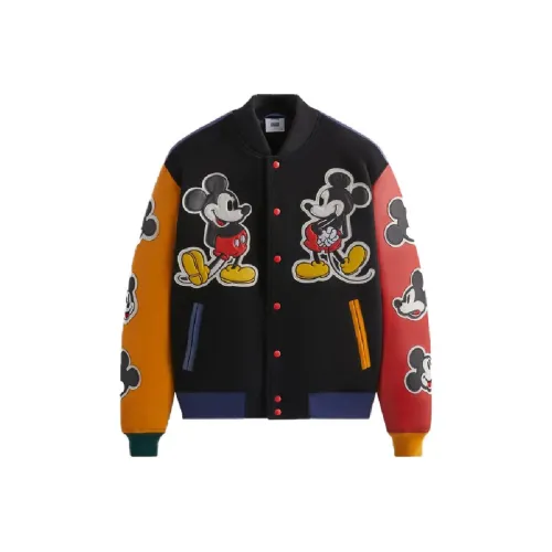 KITH X Disney Mickey & Friends Wool Varsity Material