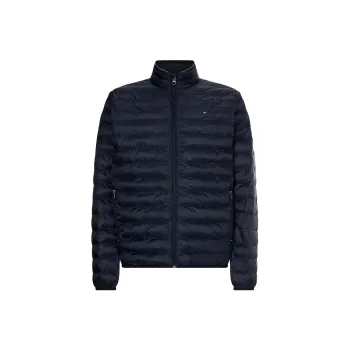 Tommy Hilfiger Big And Tall Recycled Packable Jacket Jackets Coats Men's Marine Blue
