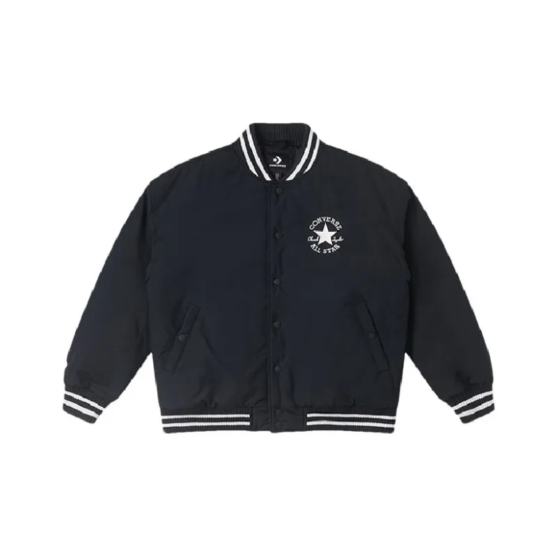 Converse Baseball Jacket Men's Black-0