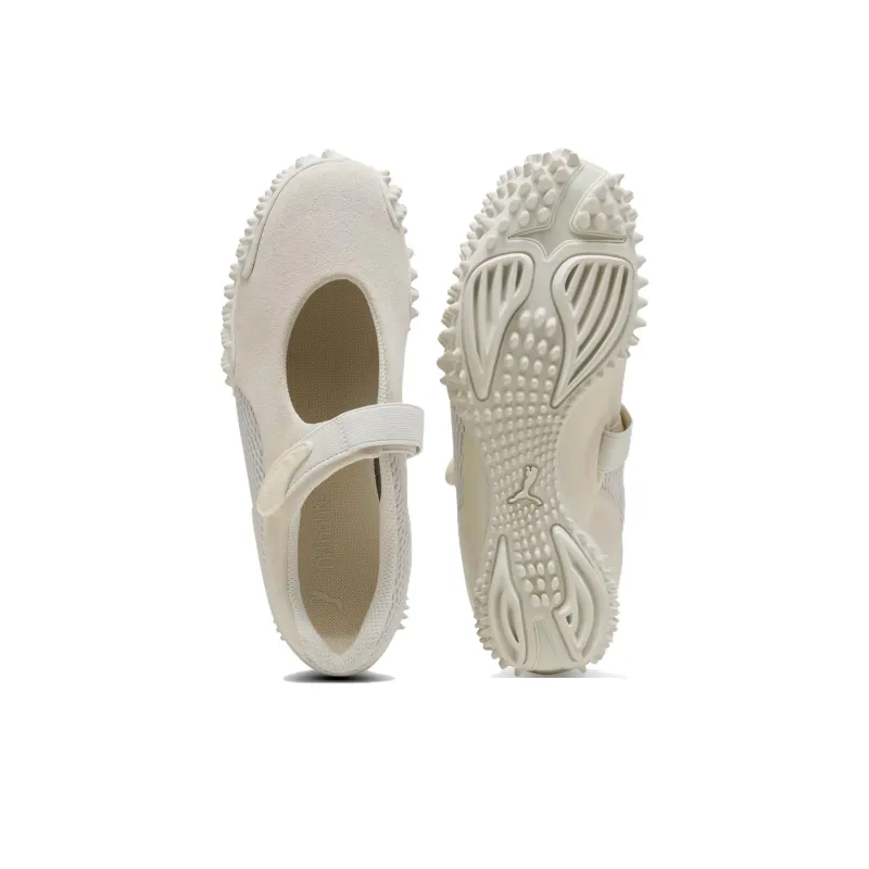 PUMA Mostro Fey Anti Slip Wear Resistant Low Top Casual Shoes Women's White Gray-3