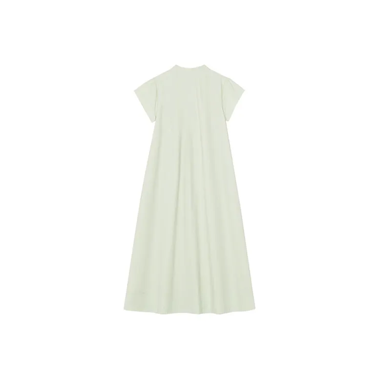 SYEEE WITH U Short Sleeved Dress Women's Mint Green-1