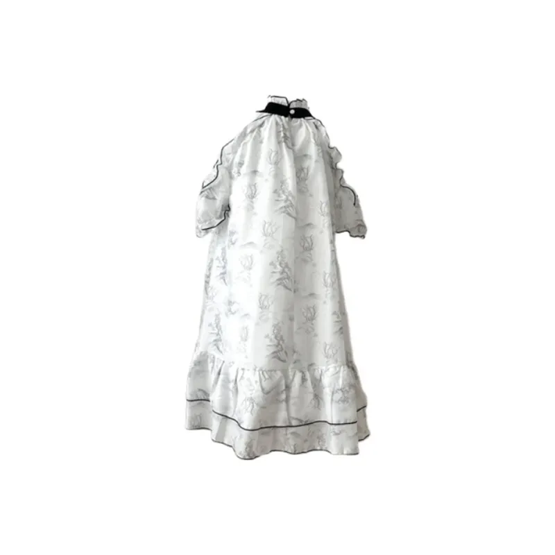 GLEE DIARY Short Sleeved Dress Women's Multicolor-1