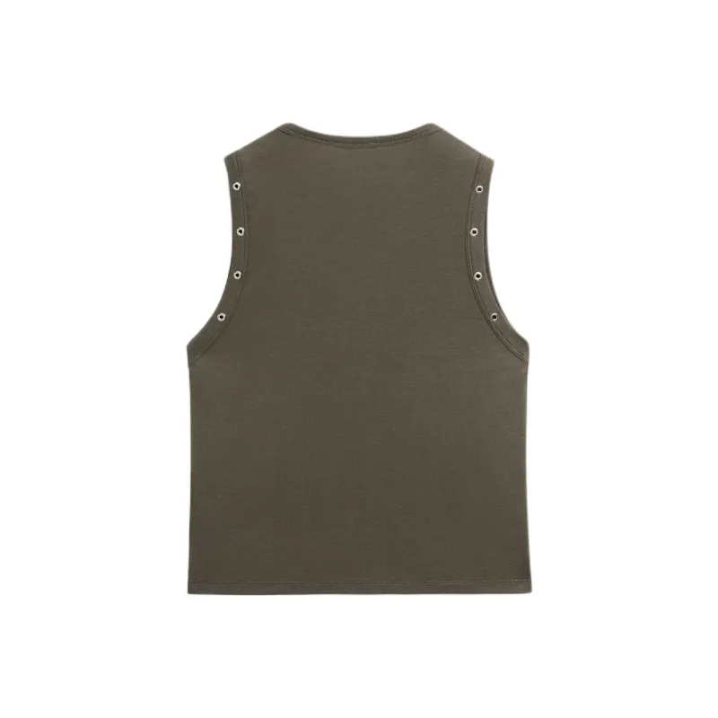 Massimo Dutti Tank Top Women's Green-1