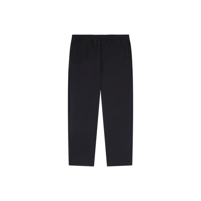 Nice Rice Knitted Sweatpants Unisex Coal Black 287G-0