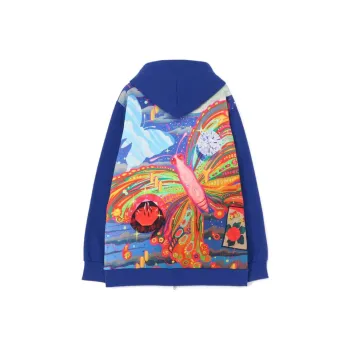 Yohji Yamamoto x Yasuto Sasada Jacket Unisex Blue