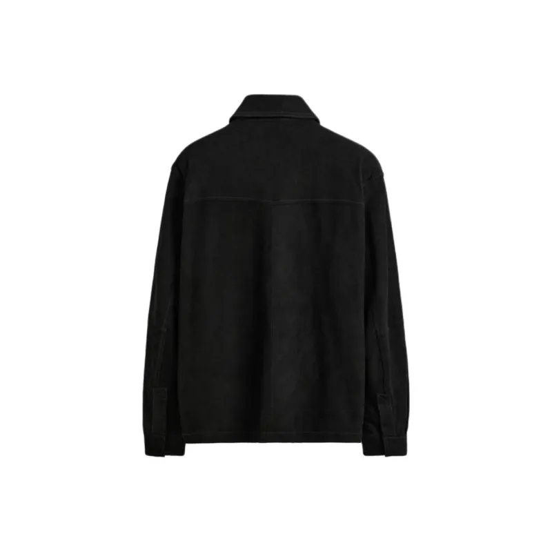 ZARA Leather Jacket Men's Black-1