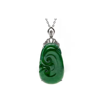 Oriental Jade Ice Type Necklaces Women's