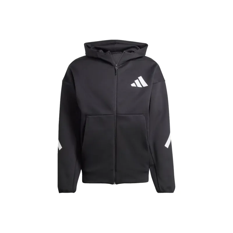 Adidas Free Shipping With AdiClub Z.N.E. Full Zip Hooded Track Jacket-0