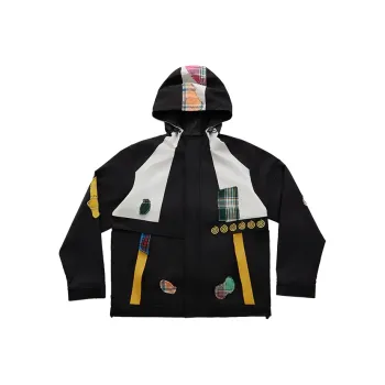 Round Two Windbreaker Jacket Unisex Black