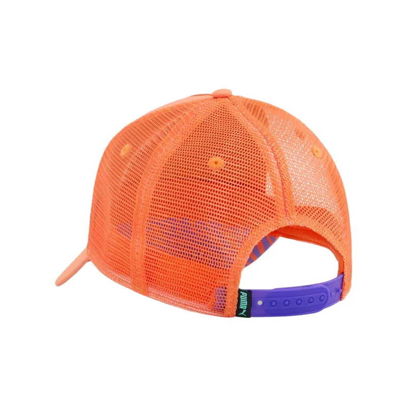 PUMA Nylon Baseball Caps Unisex Orange-1