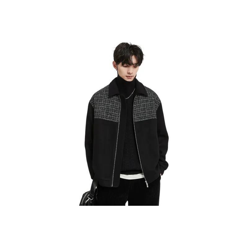 EARL JOEL Jackets Men Meteorite Black-0