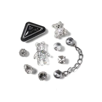 ZUOWEISHIJIA Resin Compatible With Crocs Decoration Shoe Charms, Cute Versatile DIY All Shoe Charm Unisex