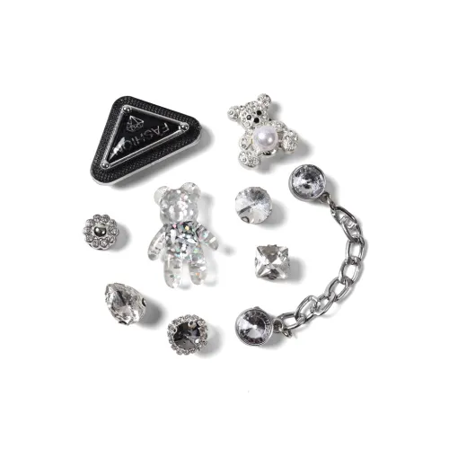 ZUOWEISHIJIA Resin Compatible With Crocs Decoration Shoe Charms, Cute Versatile DIY All Shoe Charm Unisex