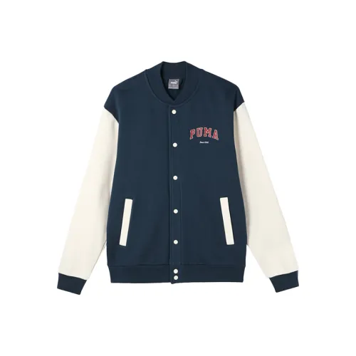 PUMA VARSITY TRACK Baseball Jacket Men's Midnight Blue