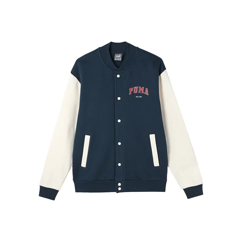 PUMA VARSITY TRACK Baseball Jacket Men's Midnight Blue-0