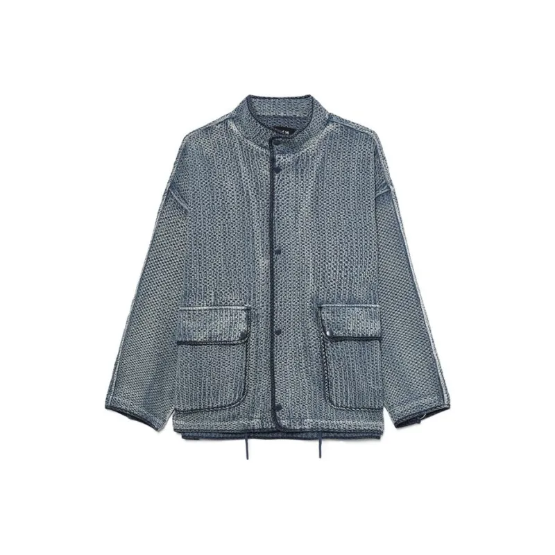 FIVE CM Panelled Denim Jacket-0