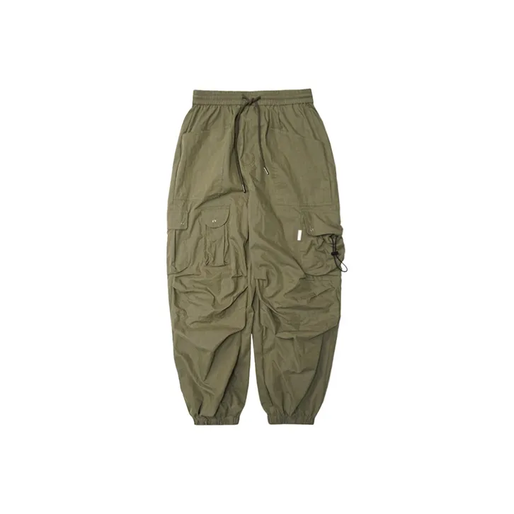 PROS BY CH Jogger Casual Pants Unisex Army Green-0