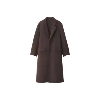 MUJI LABO Series Coats Men's Dark Brown