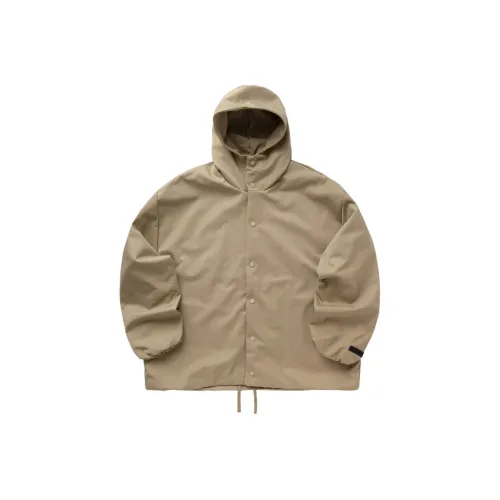 Fear Of God Essentials Textured Nylon Hooded Coaches Jacket