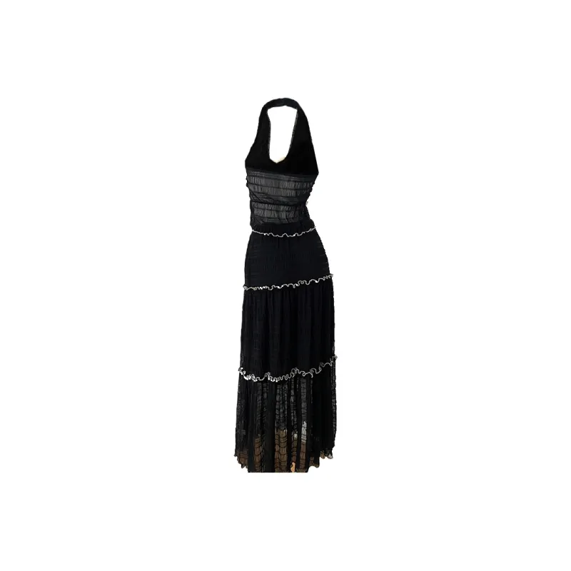 Icicofficial Skirt Set Women's Black-1