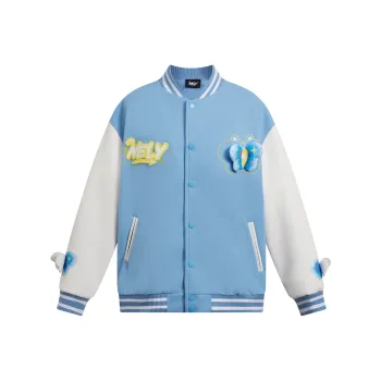 NELY Jackets & Coats Unisex Sky Blue