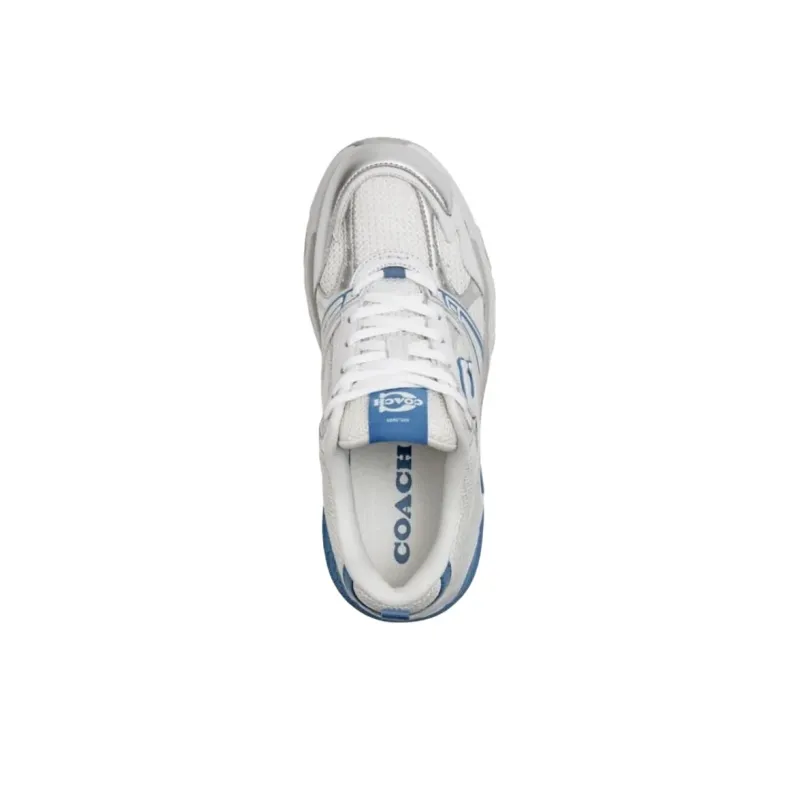 COACH Low Top Casual Shoes Women's White-3