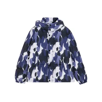 Yvette Puffer Jackets Unisex Light Purple