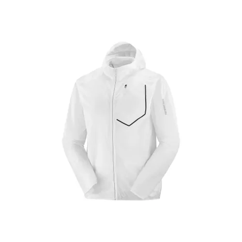 SALOMON Bonatti Aero Jackets Unisex White