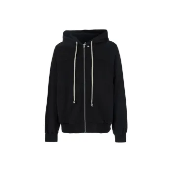 RICK OWENS Windbreaker Loose Fit Hoodie