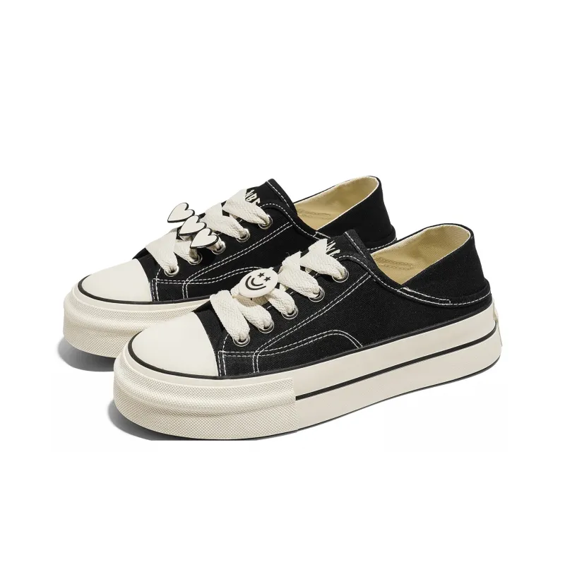 RENBEN Breathable And Lightweight Low Top Canvas Shoes Women's-7