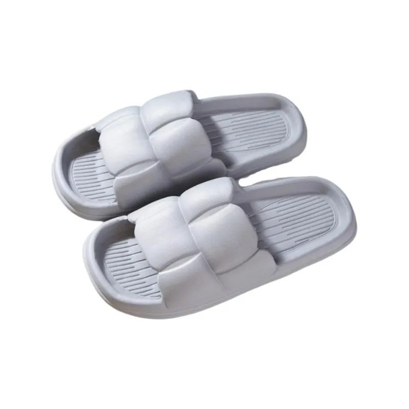 Ke Jiayi Good Looking Refreshing EVA Petal Slippers Indoor Couple Soft Sole Home Slippers Unisex Versatile Lightweight-9
