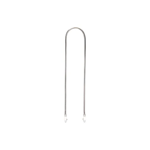 RICK OWENS/RO Brass Bag Shoulder Strap Men's Silver