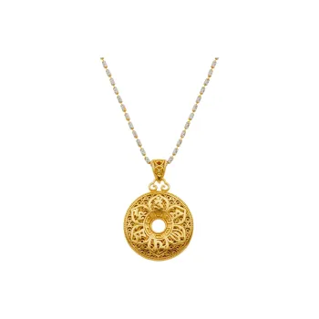 Shunqin Silver Building Sterling Silver 990 Pendants Women's