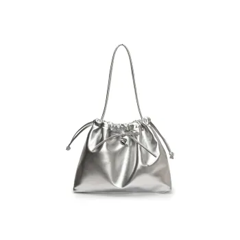 Single Warehouse PU Crossbody Portable Handheld Shoulder Bag Regular Women's White/Silver/Black/Yellow