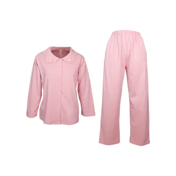 FENTENG Pajama Set Women's Warm Pink