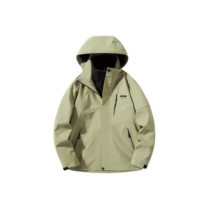JEEP SPIRIT Windproof, Water Repellent, And Rainproof Windbreaker Jacket Unisex-1