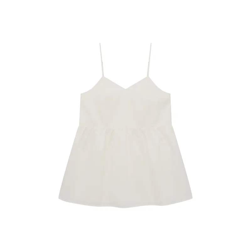D'zzit Short Sleeved Dress Women's White-4